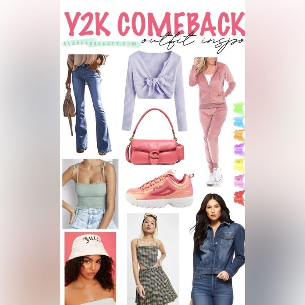 Inspiration for Y2K styles! See at my live show.